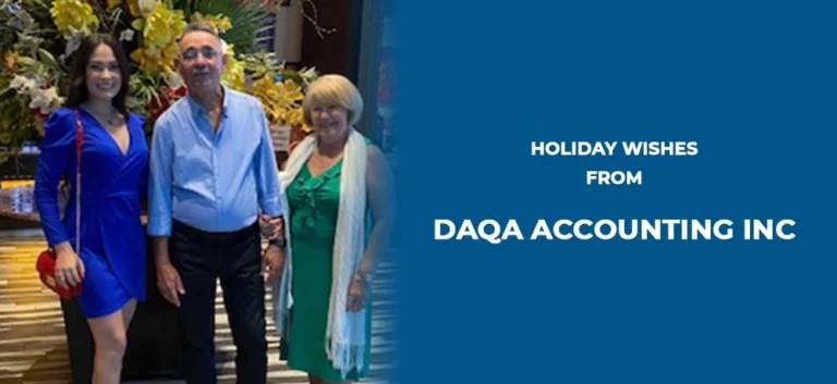 Season’s Greetings from DAQA Accounting Inc.